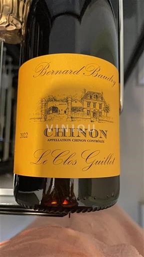 Valle del Loira Chinon Bernard Baudry Le Clos Guillot 2022