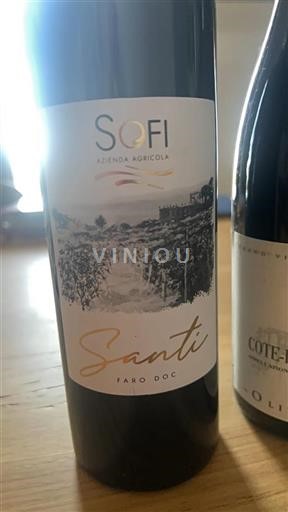 Sicilia Faro Sofi Azienda Agricola Santi 2019