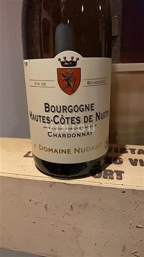 Bourgogne Hautes Côtes de nuits Domaine Nudant Chardonnay 2022