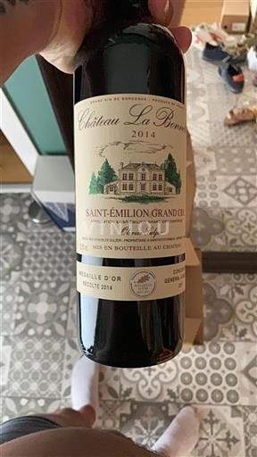 Bordeaux Saint-Émilion Grand Cru Grand Cru Château La Bonnelle 2014