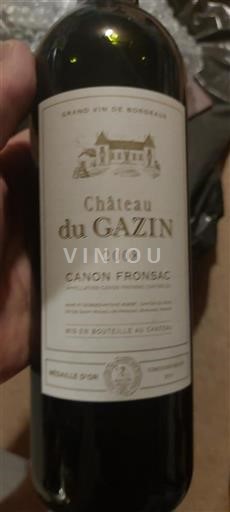 Bordeaux Canon-Fronsac Château Gazin 2008