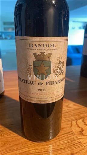 Provence Bandol Château Pibarnon 2012