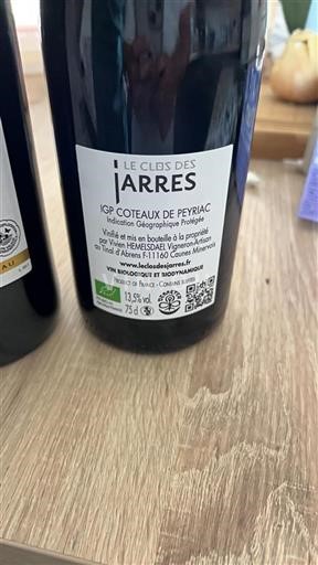 Linguadoca e Rossiglione Coteaux di Peyriac Le Clos des Jarres Senza annata