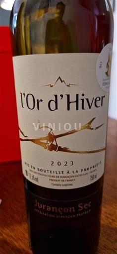 Südwestfrankreich Jurançon Cave des Producteurs de Jurançon l'Or d'Hiver 2023