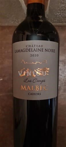 Sydväst Cahors Château Lamagdelaine Noire Las Camps 2020
