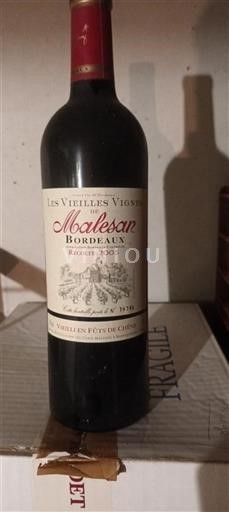 Bordéus Malesan Les Vieilles Vignes 2005