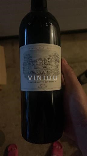 Bordeaux Pauillac Grand Cru Château Lafite Rothschild 2015