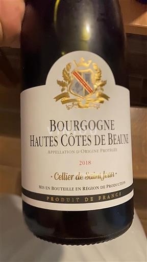 Burgundy Unspecified Cellier de Saint Jean 2018