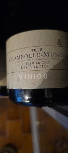 Burgundy Chambolle-Musigny Premier Cru Les Borniques 2018