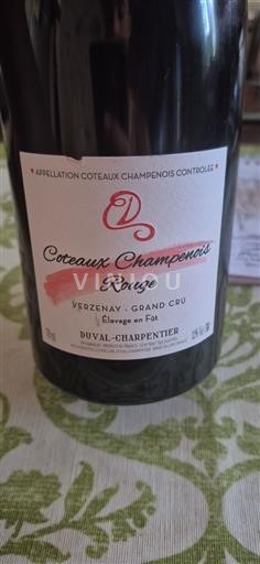 Champagne Coteaux Champenois Grand Cru Duval-Charpentier 2020