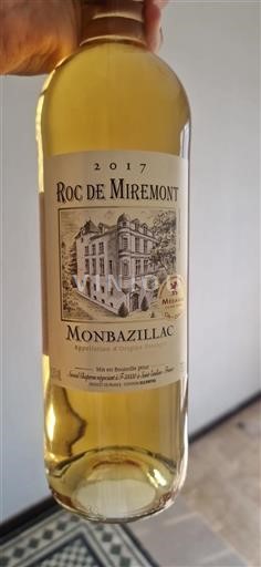 Jihozápad Monbazillac Roc de Miremont 2017