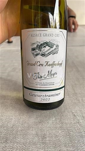 Alsazia Non specificato Grand Cru Théo Meyer Grand Cru Kaefferkopf 2022