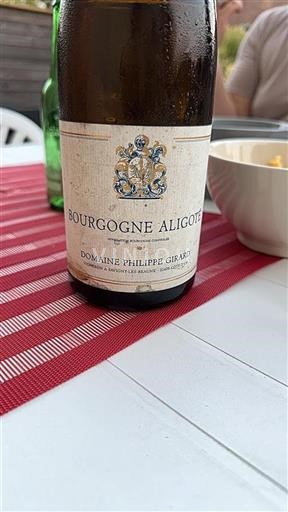 Bourgogne Bourgogne-aligoté Domaine Philippe Girard 2001