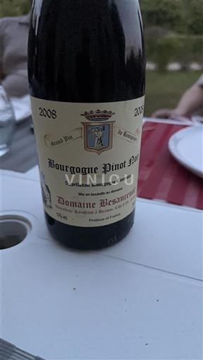 Burgund Domaine Besancenot 2008