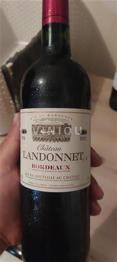 Bordeaux Château Landonnet 2012