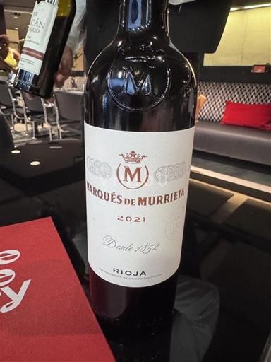 La Rioja Rioja Marqués de Murrieta 2021