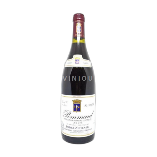 Vin Rouge sec Les Lys André Ziltener 2000 France Bourgogne Pommard AOC