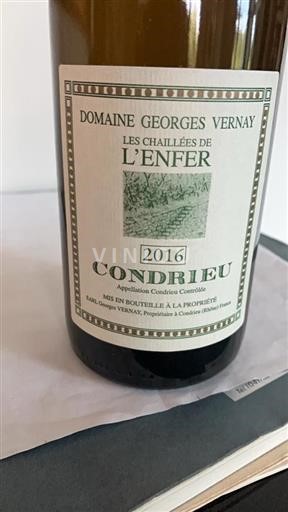 Vallée du Rhône Condrieu Domaine Georges Vernay Les Chaillées de l'Enfer 2016