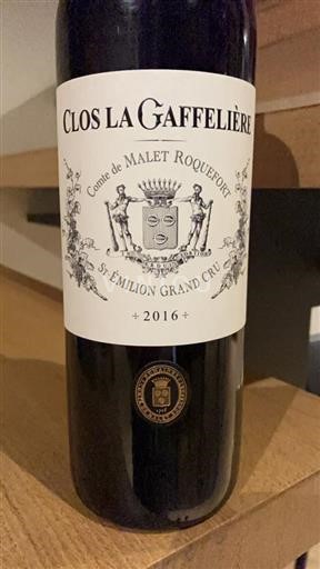 Bordeaux Saint-Émilion Grand Cru Grand Cru Clos La Gaffelière 2016