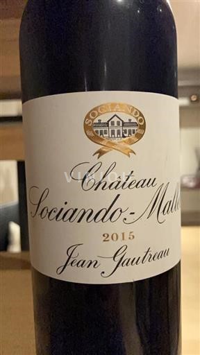 Bordeaux Haut-Médoc Château Malmaison Jean Gautreau 2015