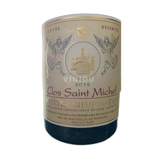 Vallée du Rhône Châteauneuf-du-pape Clos Saint Michel 2014