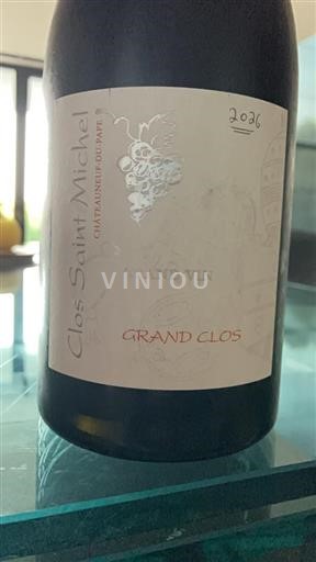 Vallée du Rhône Châteauneuf-du-pape Clos Saint Michel Grand Clos 2016