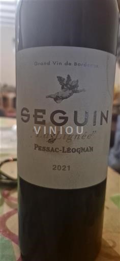 Bordeaux Pessac-Léognan Seguin La Lignée 2021