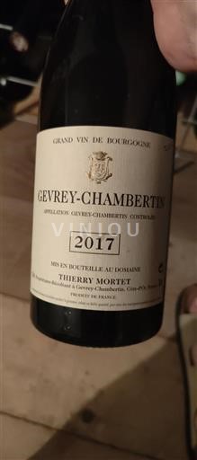 Bourgondië Gevrey-Chambertin Thierry Mortet 2017