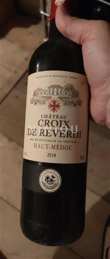 Bordeaux Haut-Médoc Château Croix de Reverdi 2018