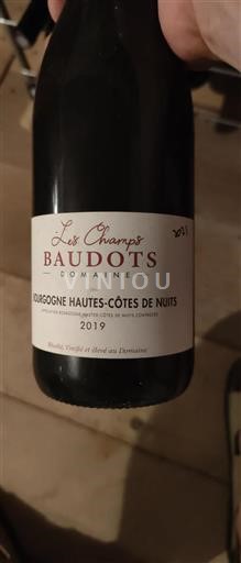 Bourgondië Niet gespecificeerd Les Champs Baudots 2019