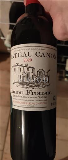 Bordeaux Canon-Fronsac Château Canon Canon Fronsac 2020