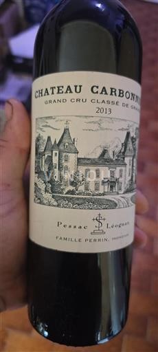 Bordeaux Pessac-Léognan Grand Cru Château Carbonnieux 2013