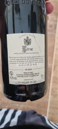 Vallée du Rhône Lirac Clément Daniel 2021