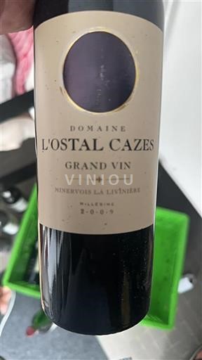Languedoc Minervois-la-Livinière Domaine L'Ostal Cazes Grand Vin 2009