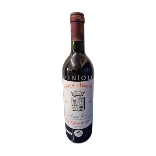 Bordeaux Saint-Émilion Grand Cru Château Ferrand 1990