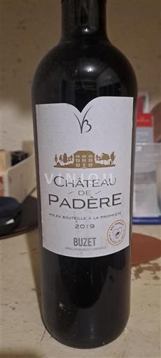 Sud-Ouest Buzet Château Padère 2019