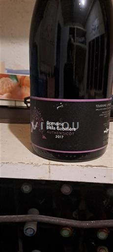 Vallée de la Loire Touraine Domaine La Gabillière Authenticôt 2017