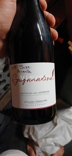 Valle del Rodano Grignan-les-adhémar Cellier des Templiers Grignandises 2022