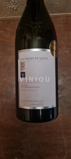 Vaud Lavaux AOC Les Vignes de Vevey Ouz Bordel 2018