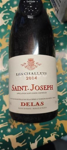 Valle del Rodano Saint-Joseph Delas Les Challeys 2014