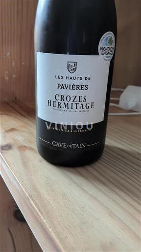 Valle del Rodano Crozes-Hermitage Cave de Tain Les Hauts de Pavières Senza annata