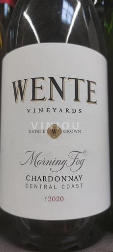 AVA californiane Central Coast Wente Vineyards Morning Fog 2020