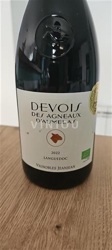 Languedoc Vignobles Jeanjean Devois des Agneaux d'Aumelas 2022