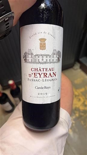 Bordeaux Pessac-Léognan Château Eyran Ruys 2019