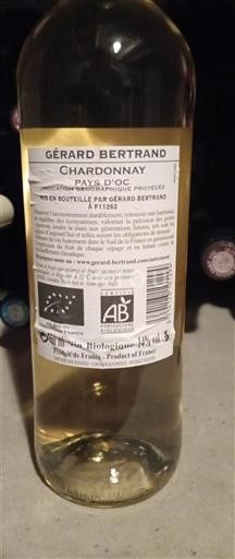 Languedoc og Roussillon Pays d'Oc Gérard Bertrand Chardonnay 2022