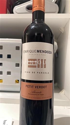 Murcia Alicante Enrique Mendoza Petit Verdot 2022