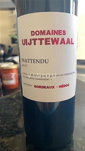 Bordeaux Médoc Domaine S Uijttewaal Inattendu 2023