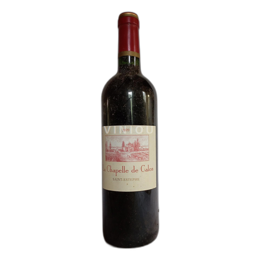Bordeaux Saint-Estèphe Château Calon Ségur La Chapelle de Calon 2009