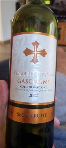 Sydvestfrankrig Côtes de Gascogne La Fleur Occitan Gascogne 2022