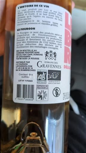 Rhônen laakso Côtes-du-rhône Domaine Des Gravennes 2023